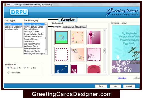 Windows 10 Greeting Cards Designer Software full