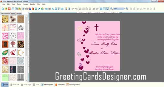 Wedding Invitation Cards screenshot