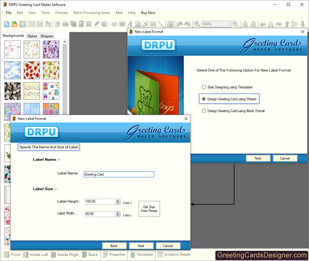 Greeting Cards Designer Software