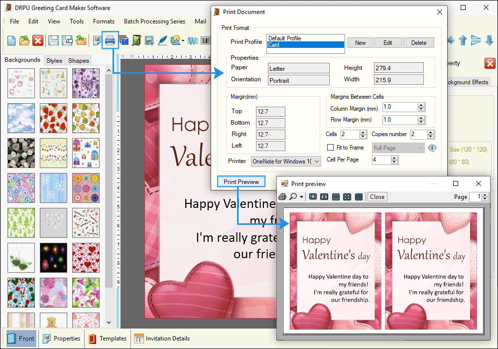 Greeting Cards Designer Software
