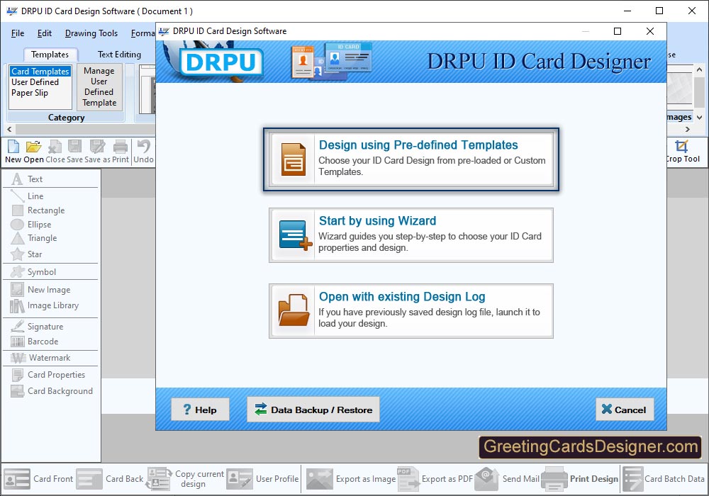ID Cards Designer Software