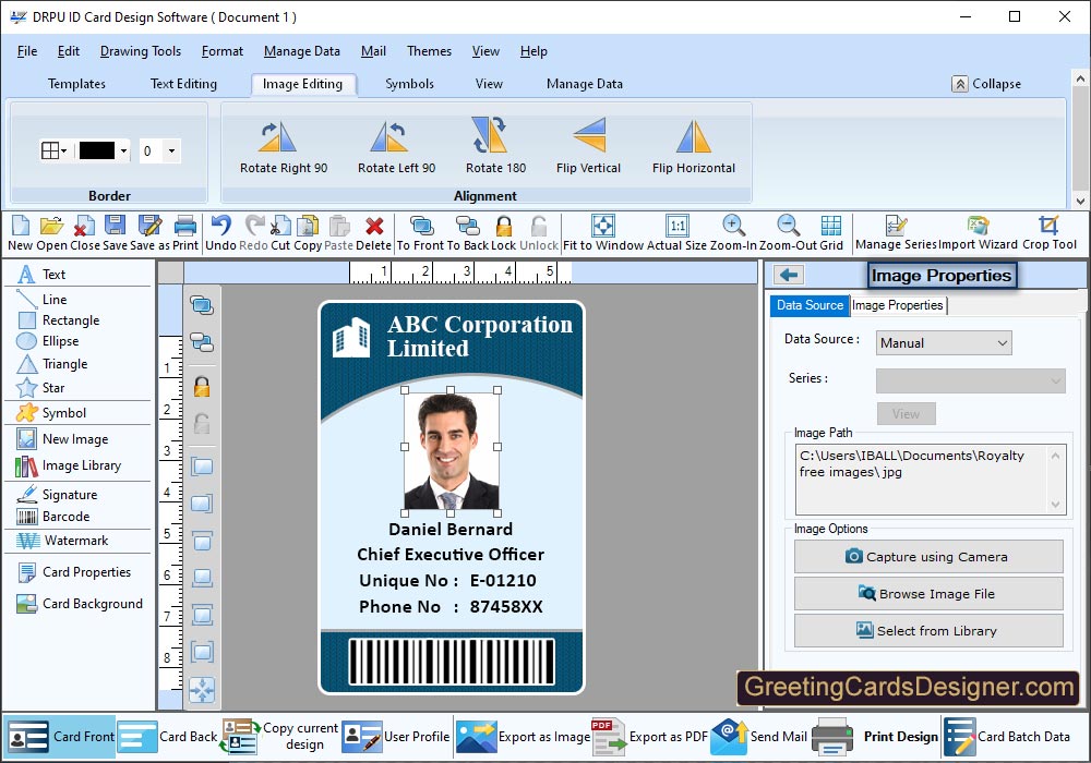 ID Cards Designer Software