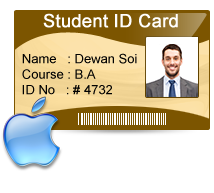 Students ID Cards Maker for Mac